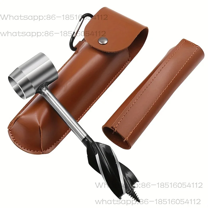 

Woodworking Auger Drill Bits Tools Outdoor Survival Bushcraft Settlers Hand Drill Punch Tool For Camping Outdoor Hiking