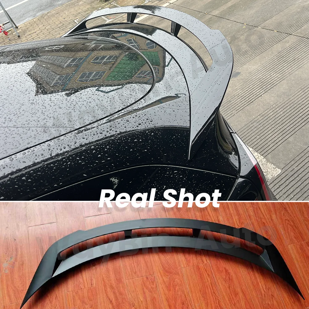 Modello Y 2020-2023 Kit corpo vettura per Tesla WF Sport Tunning Nero opaco Diffusore posteriore Spoiler Paraurti anteriore Labbro Gonna laterale