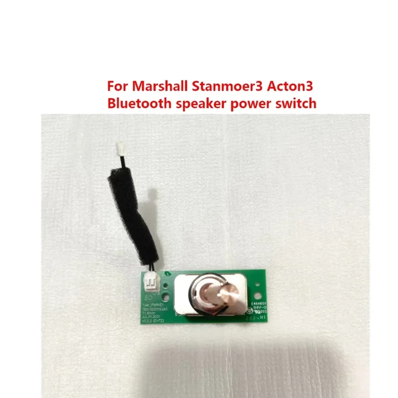 Suitable for Stanmore 3 & Acton 3 Bluetooth Speaker Power Switch PCB Repair Parts, 1Pc