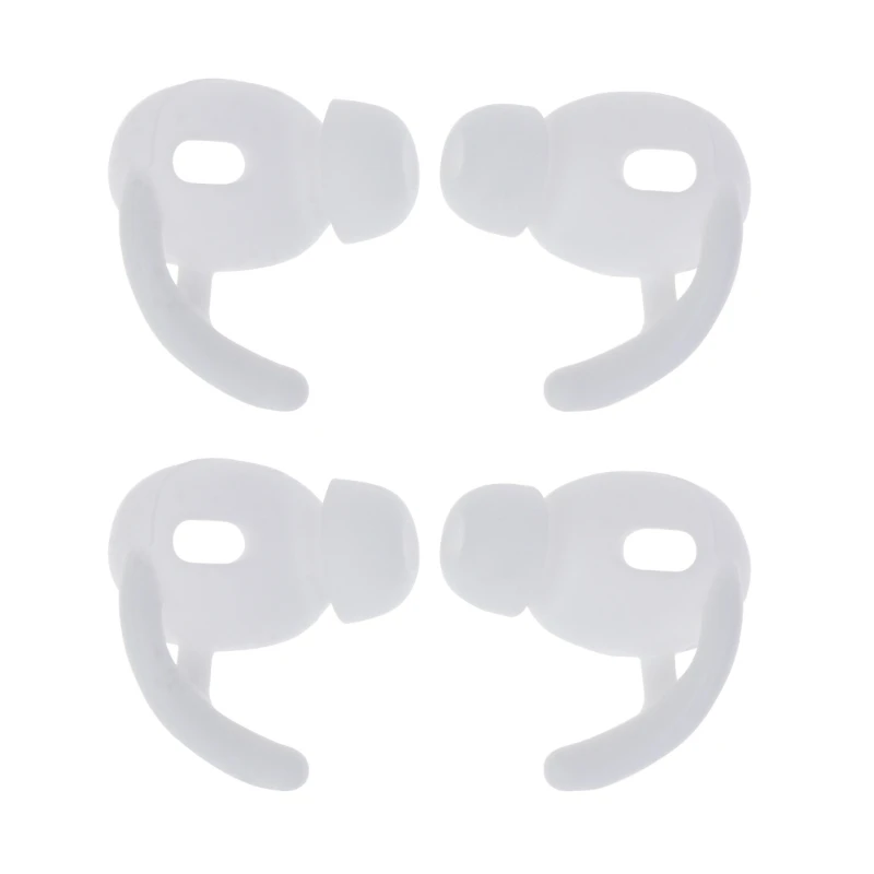 2Pairs Soft Silicone Ear Pads Eartips For Airpods 3 Silicone  Ear Hook In-Ear Earbuds Earphone Accessories Ear Tips K1KF