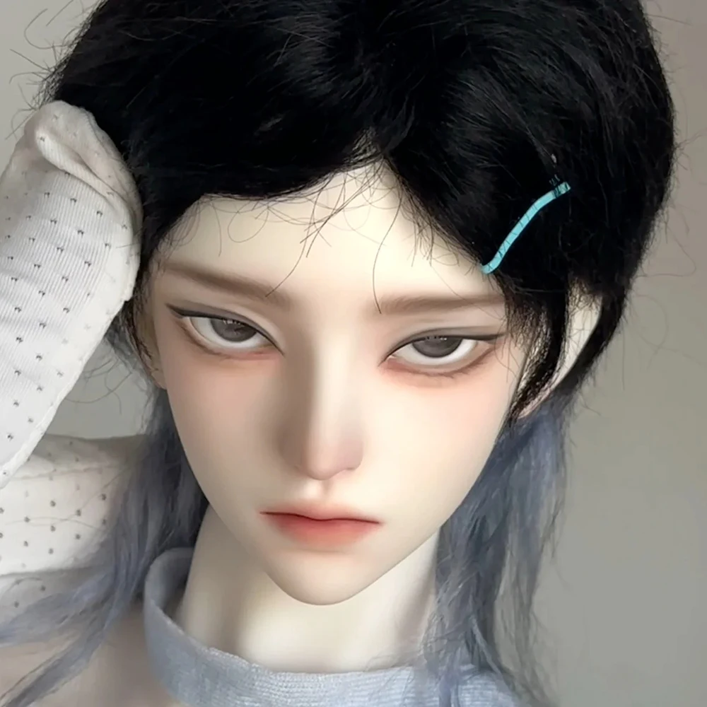 New 1/3 BJD Doll Head No Makeup Resin Men/Boy Doll Head DIY Doll Accessories For 1/3 BJD Toys Without Makeup Toys Gift