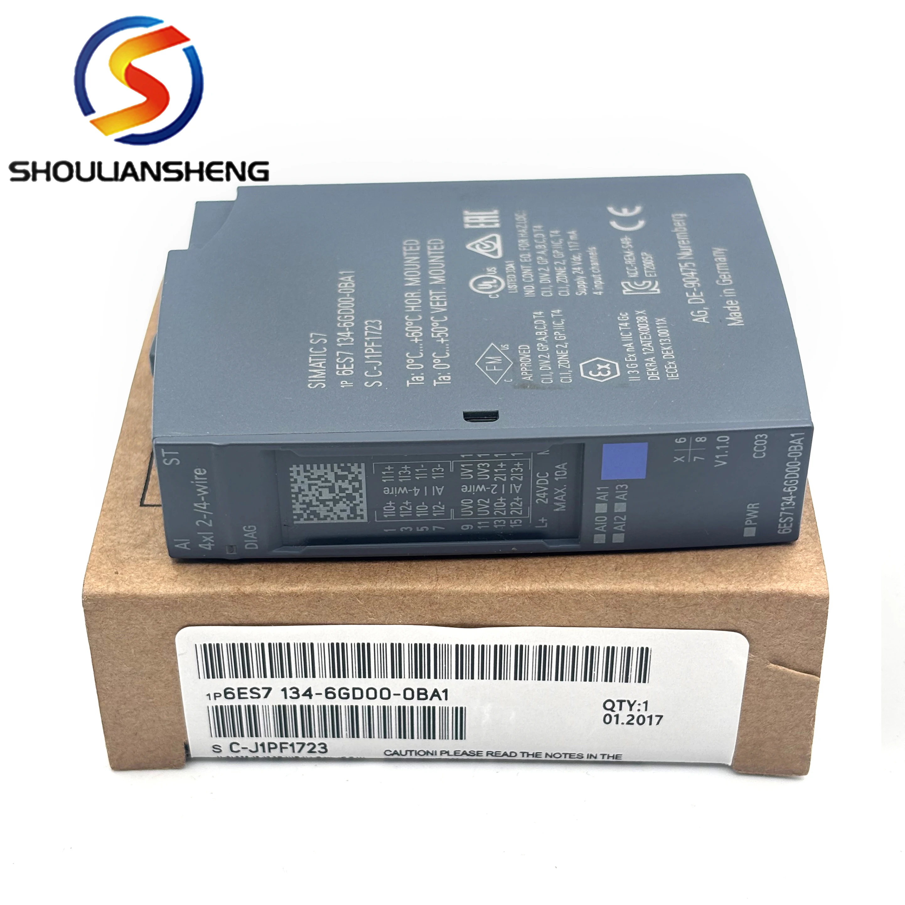 New SIEM 6ES7 134-6GD00-0BA1 PLC PAC Dedicated Controller for Industrial Control PLC Programming 1 Year Warranty Multi-Voltage