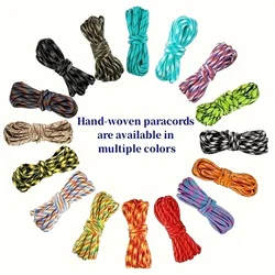 4mm7 core umbrella rope DIY color woven rope necklace jewelry handmade bracelet woven rope handmade cord hot style