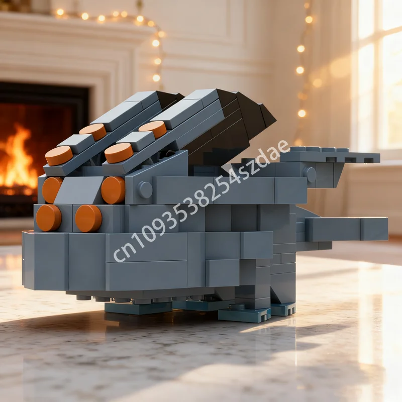 

204 шт. MOC Xeni Jiiva Monster Hunter World Модель Строительные игрушечные блоки Конструкция Творческое образование Рождественские подарки Кирпич для детей