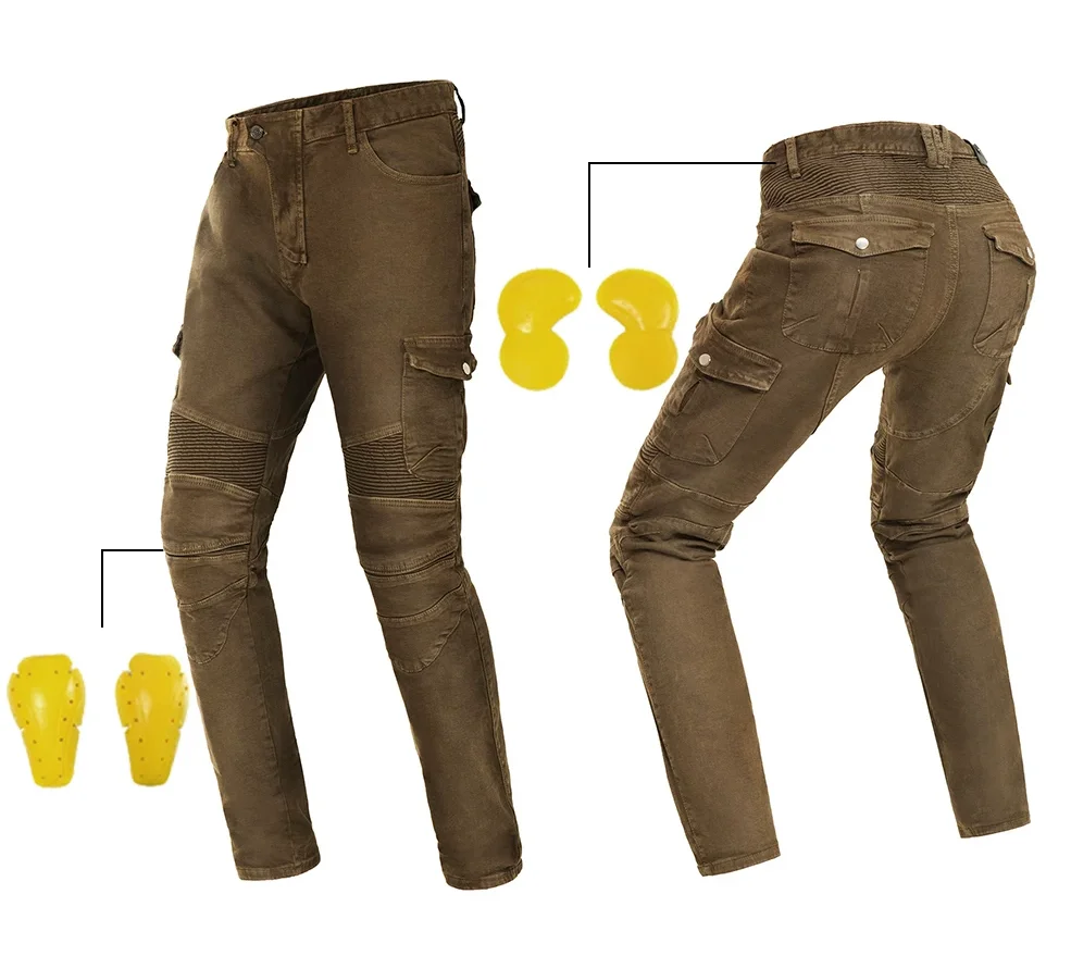 Motorcycle pants riding jeans anti-fall retro motorcycle racing pants racing pants