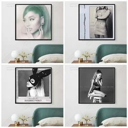 Ariana Grande Thank U Next Album Canvas Poster Singer Music Wall Art Prints for Home Decor