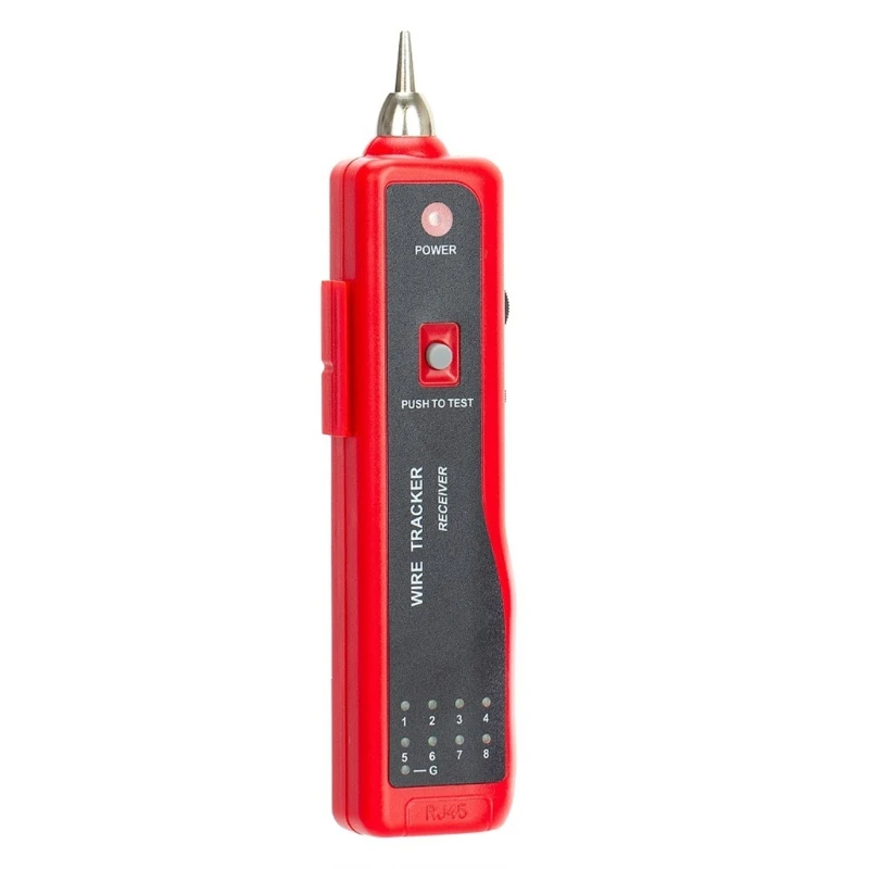 Ipiip JM-868 Cáp Mạng Dây Theo Dõi Đầu Thu RJ11 RJ45 Cat5 Cat6 Dây Điện Thoại Theo Dõi Tracers Mực Công Cụ