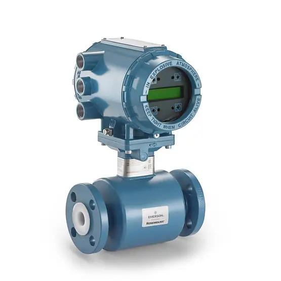 Emerson Rosemounts Quality Certified 8705 Flanged Magnetic Flow Meter Sensors for Water Medium OEM Customization Supported