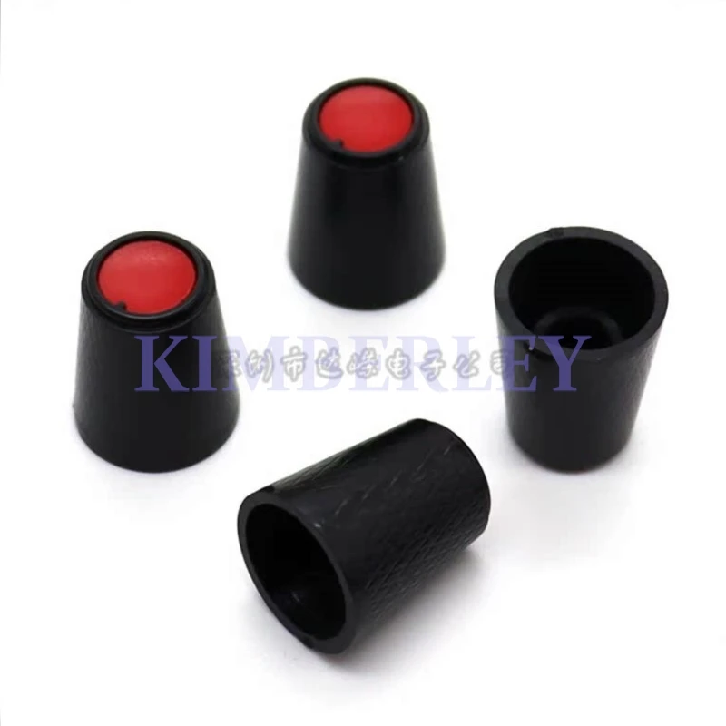 20 Piece 15×17 Plastic Knob Cap Power Amplifier Volume Knob Cap Flower Handle Potentiometer Knob Cap Code Switch Cap