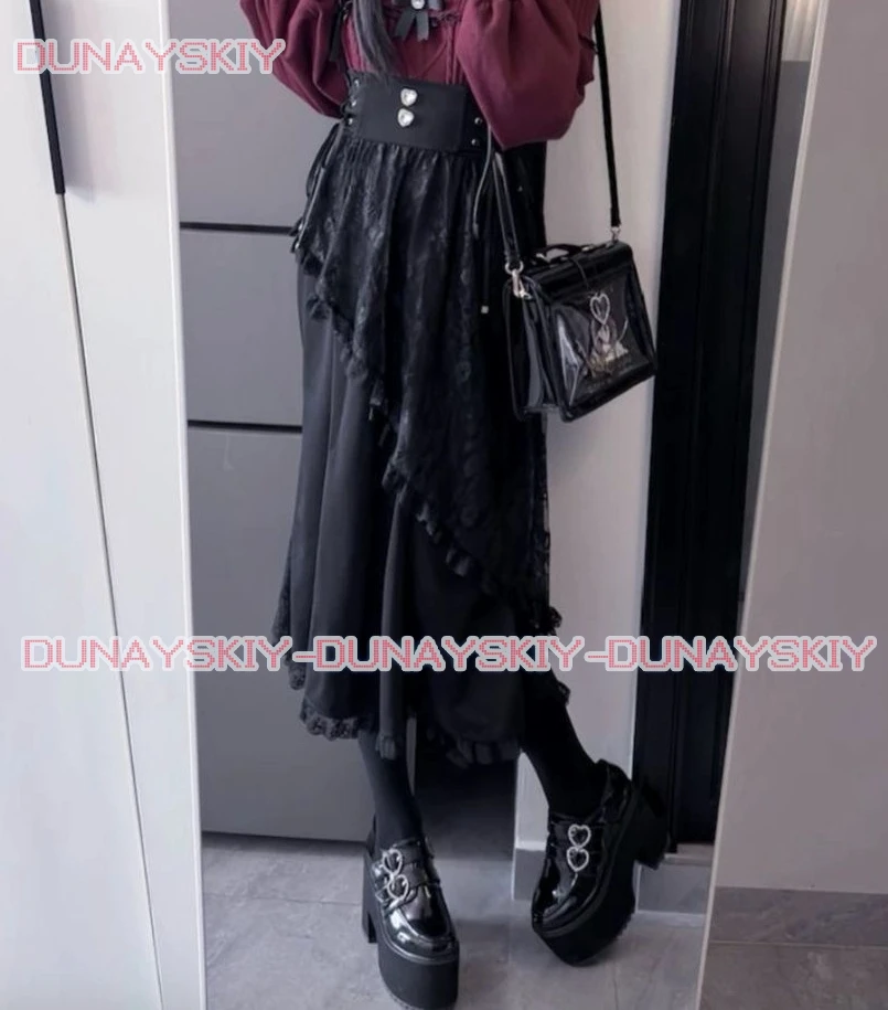 Kawaii النساء القمصان Jirai Kei لوليتا Y2K لطيف النمط الياباني بلوزة أنيقة طويلة الأكمام الحلو القمم قميص الجمالية غير رسمية