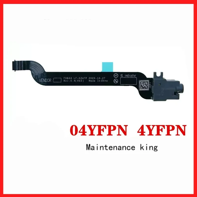 NEW Genuine LAPTOP Replace Phone Jack Spring Connector For Dell Latitude 7320 E7320 04YFPN 4YFPN