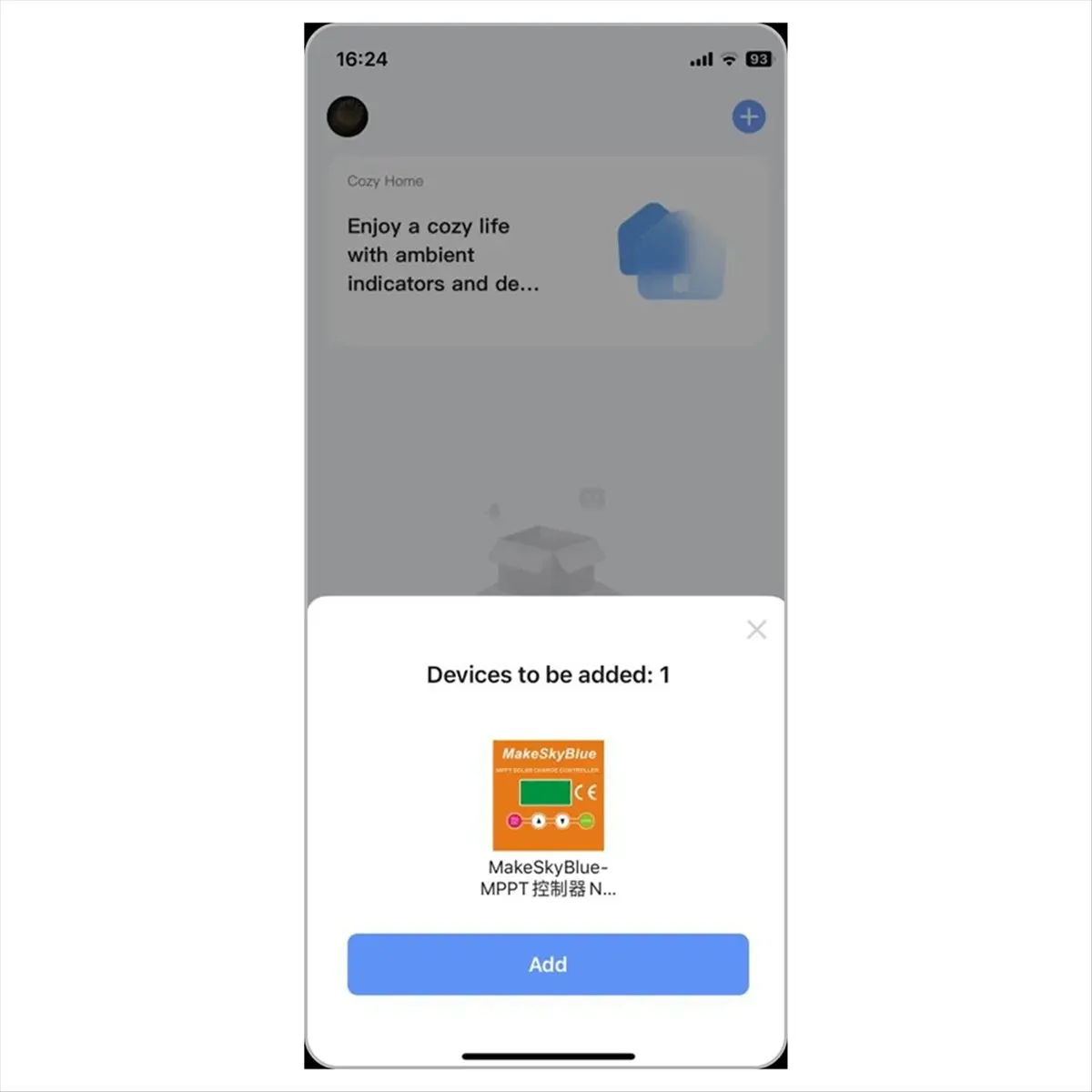 ABUQ NEU 60A36V-V125 mit Wifi Cloud Box MakeSkyBlue 60A 36V MPPT Solarladeregler für Li-NMC LifePO4 Blei-Säure-Batterie
