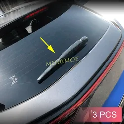 For 2022-2024 Lexus NX 250 350 350h 450h+ Carbon Fibe Car Rear Tailgate Windscreen Wiper Cover Trimsr