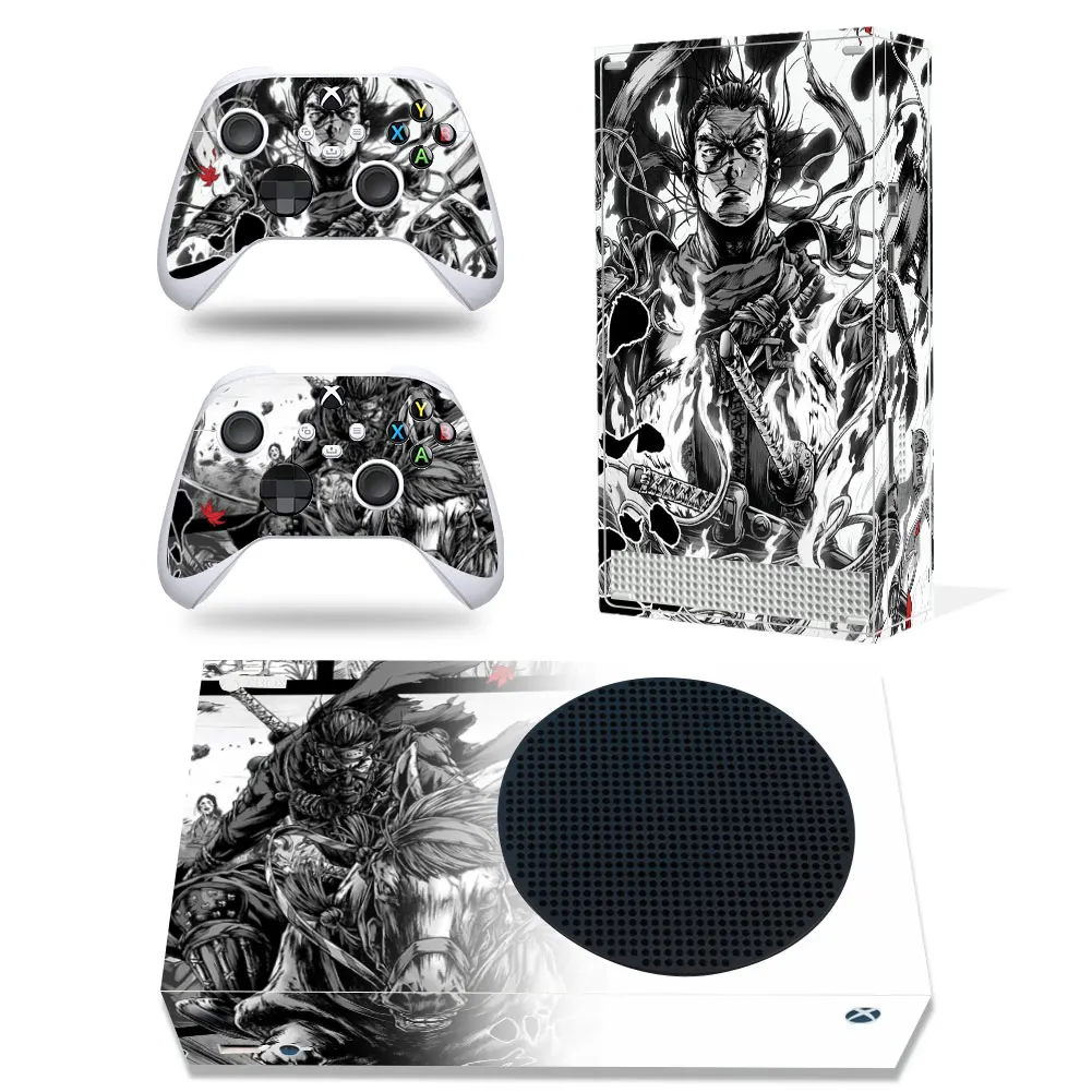 Ghost of Tsushima Xbox Series S Skin Sticker Decal Cover Xboxseriess Vinyl XSS Skin Console and 2 Controllers