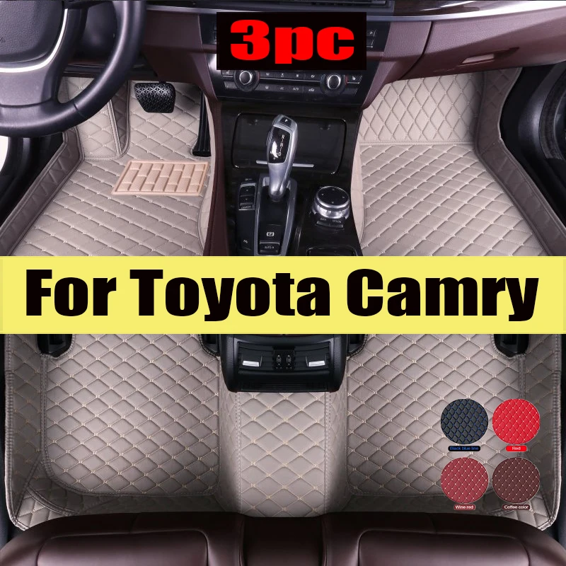 

Car Mats For Toyota Camry Daihatsu Altis XV40 2006~2011 Durable Rugs Leather Floor Mat Carpet Anti Dirt Pad Car trunk mat 2007