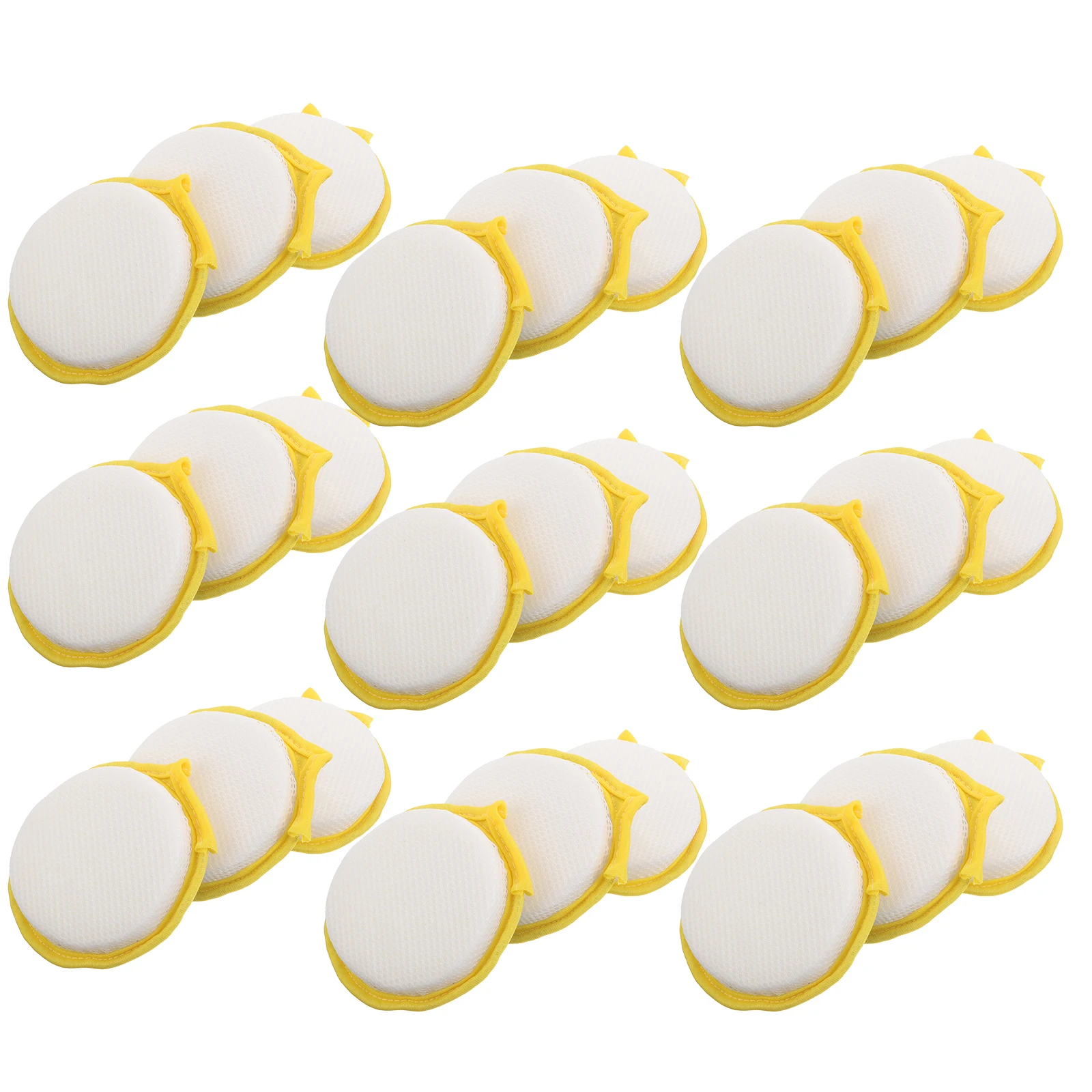 

30pcs Dual Sided Dishwashing Sponges Kitchen Cleaning Scrub Pads Non Scratch For Pots Pans Dishes Reusable Household Cleaning