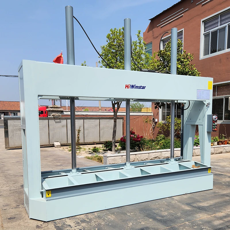 Woodworking Machines Wood Veneer Cold Press Wood Door Panels Press Machine for Sale Automatic 50T Two Hydraulic Cylinders