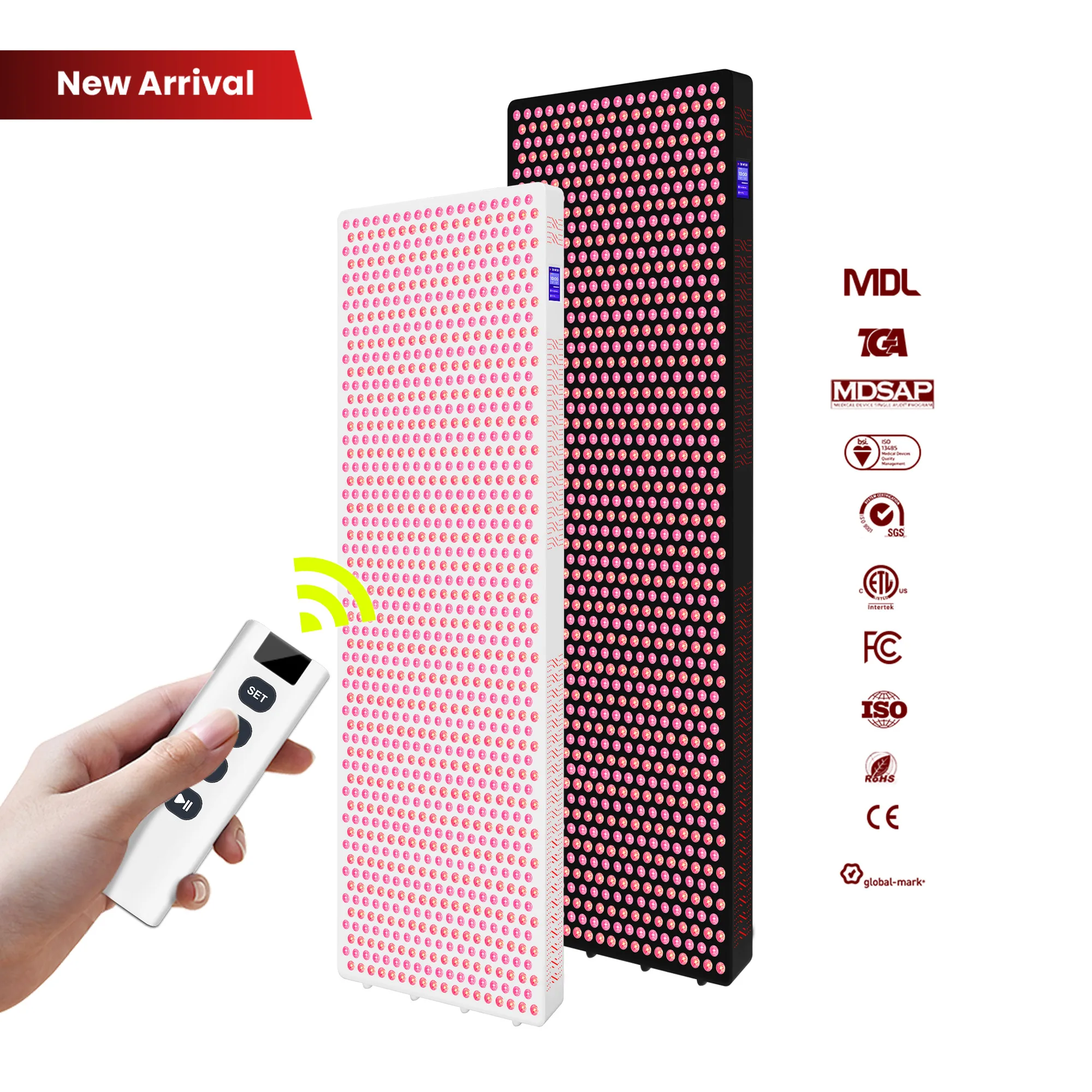 

IDEATHERAPY Red Light Therapy Bed Touch Screen Red Light Panel 1008pcs Led Chips Led Face Light Therapy for Gym Sport