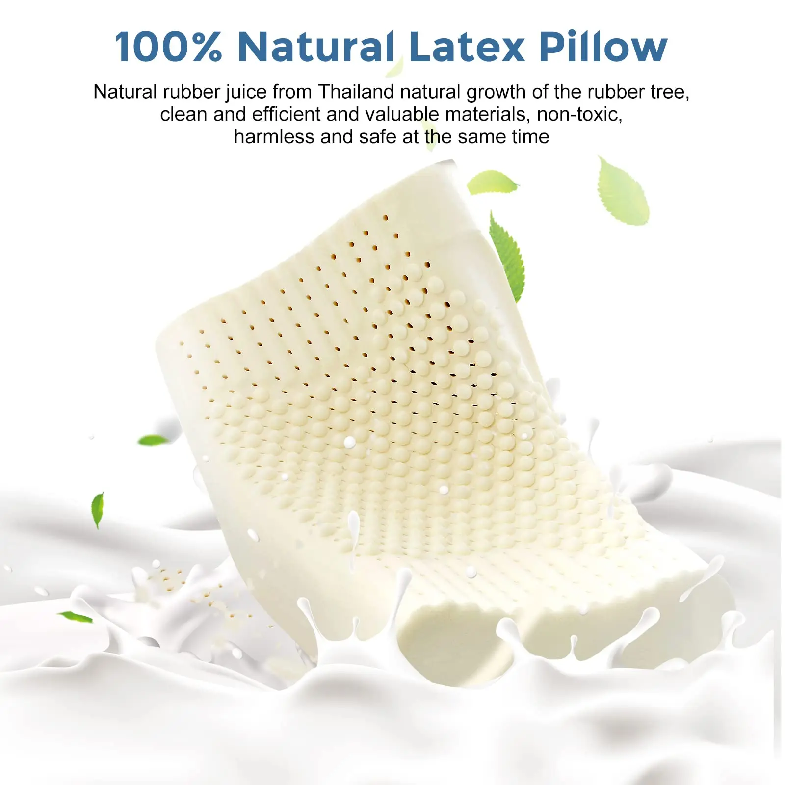 

Latex Pillow Thailand Massage Memory Cervical Neck Pain Pillows for Sleeping Remedial Effectively Prevent Mites for Bedroom