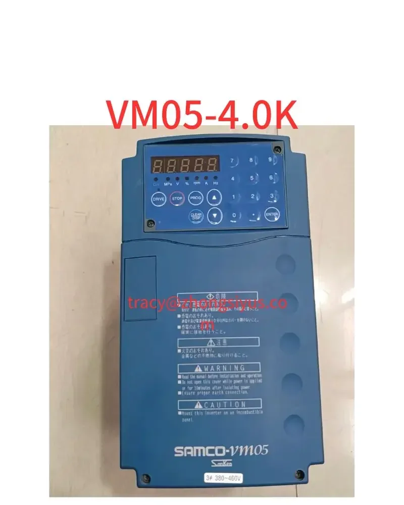 

Used frequency converter 4KW, VM05-4.0K