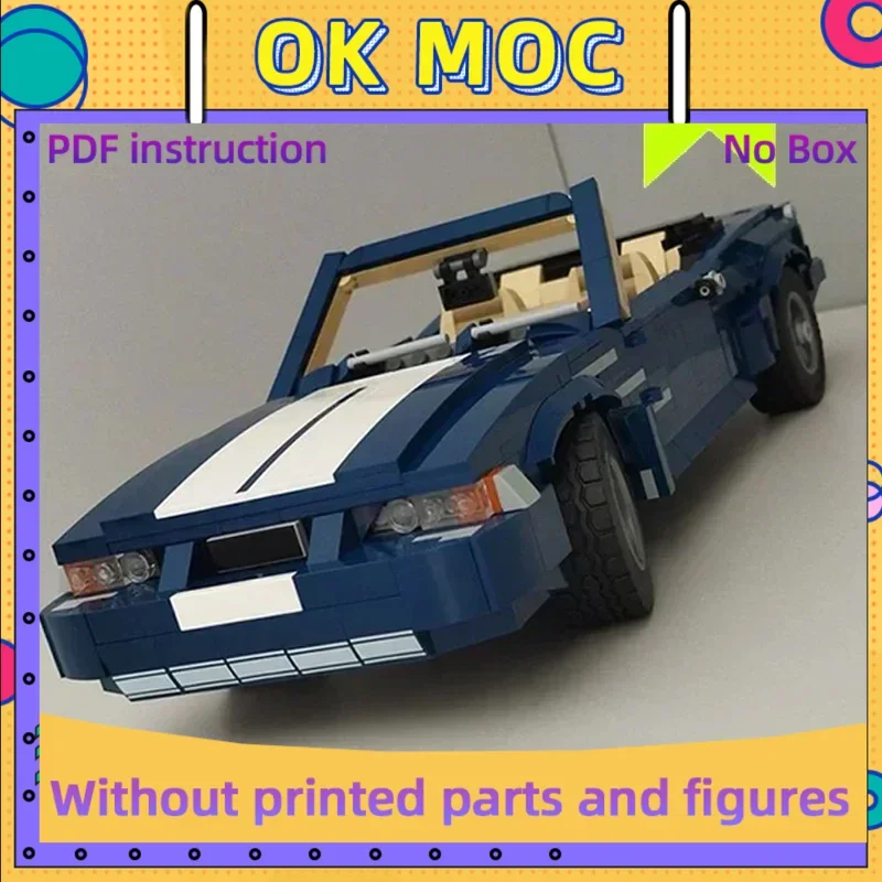 

Moc Building Blocks Supercar Model Speed Champion 10265 Technical Bricks DIY Assembly Construction Toys For Child Holiday Gifts