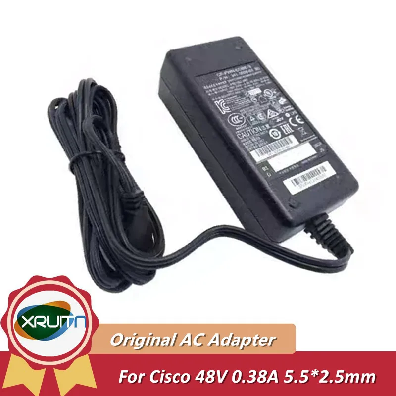 

Original 341-0206-03 CP-PWR-CUBE-3 Switching Power Supply AC Adapter for the Cisco Aironet 1130 1140 1240 1300 Charger 48V 0.38A