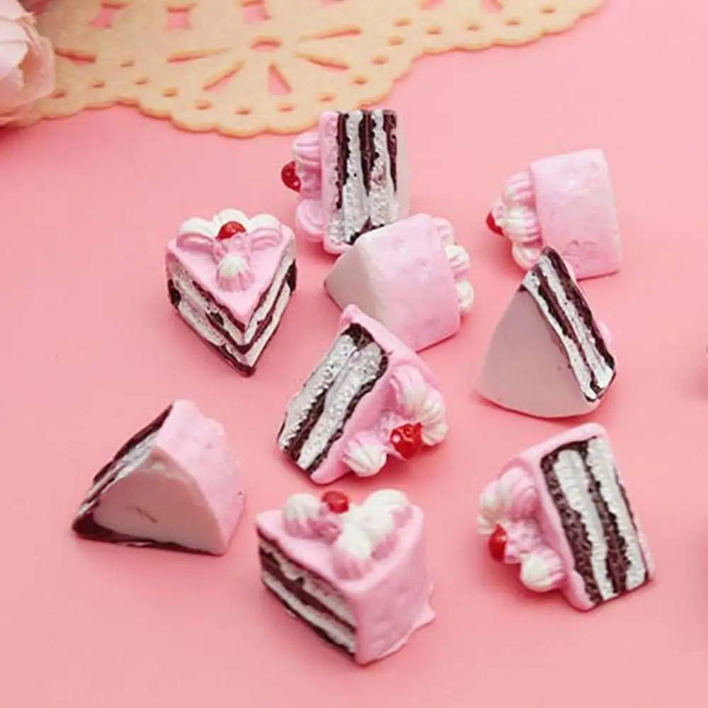 おもちゃケーキケーキミニチュアデスクトップ装飾飾りクラフトキッチン子供のおもちゃドールハウスケーキシミュレーションケーキおもちゃドールハウスミニチュア