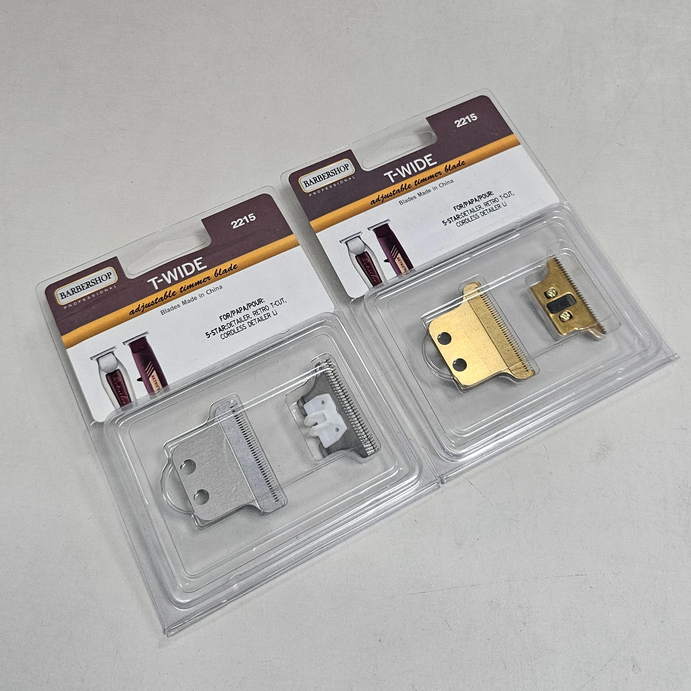 Replacement High Precision Wide T Blade For Wahl Professional 5 Star Detailer, Retro T-cut, Cordless Detailer Li Zero-Overlap