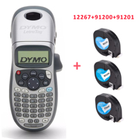 (With 3 Tapes) DYMO LT-100H Letratag Label maker suit for 91201 91331 12267 91200 91202 91203 91204 91205 18769 ribbon cartidge