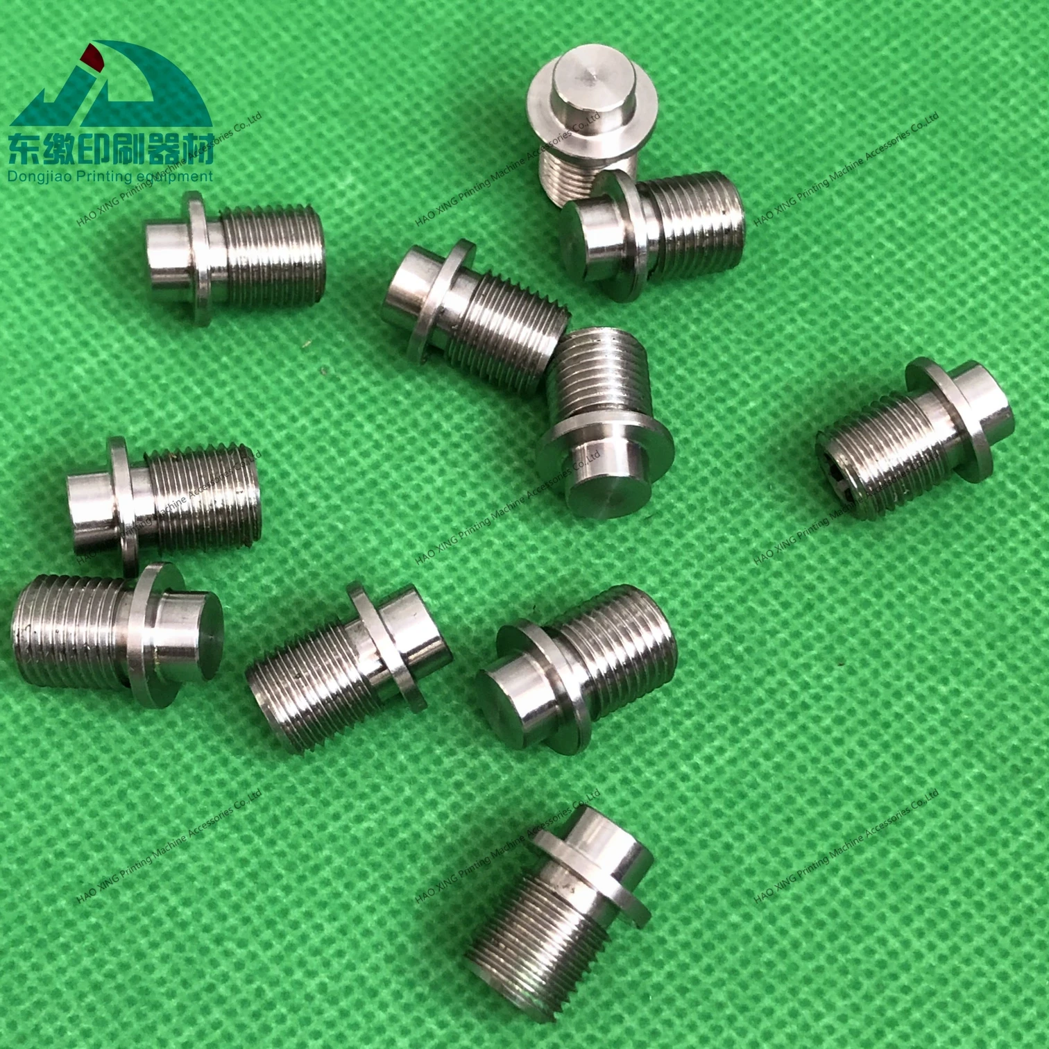 أجزاء آلات الطباعة L2.030.421 برغي قفل من الفولاذ المقاوم للصدأ لملحقات الطباعة هايدلبرغ XL75 CD74 نظام التخميد