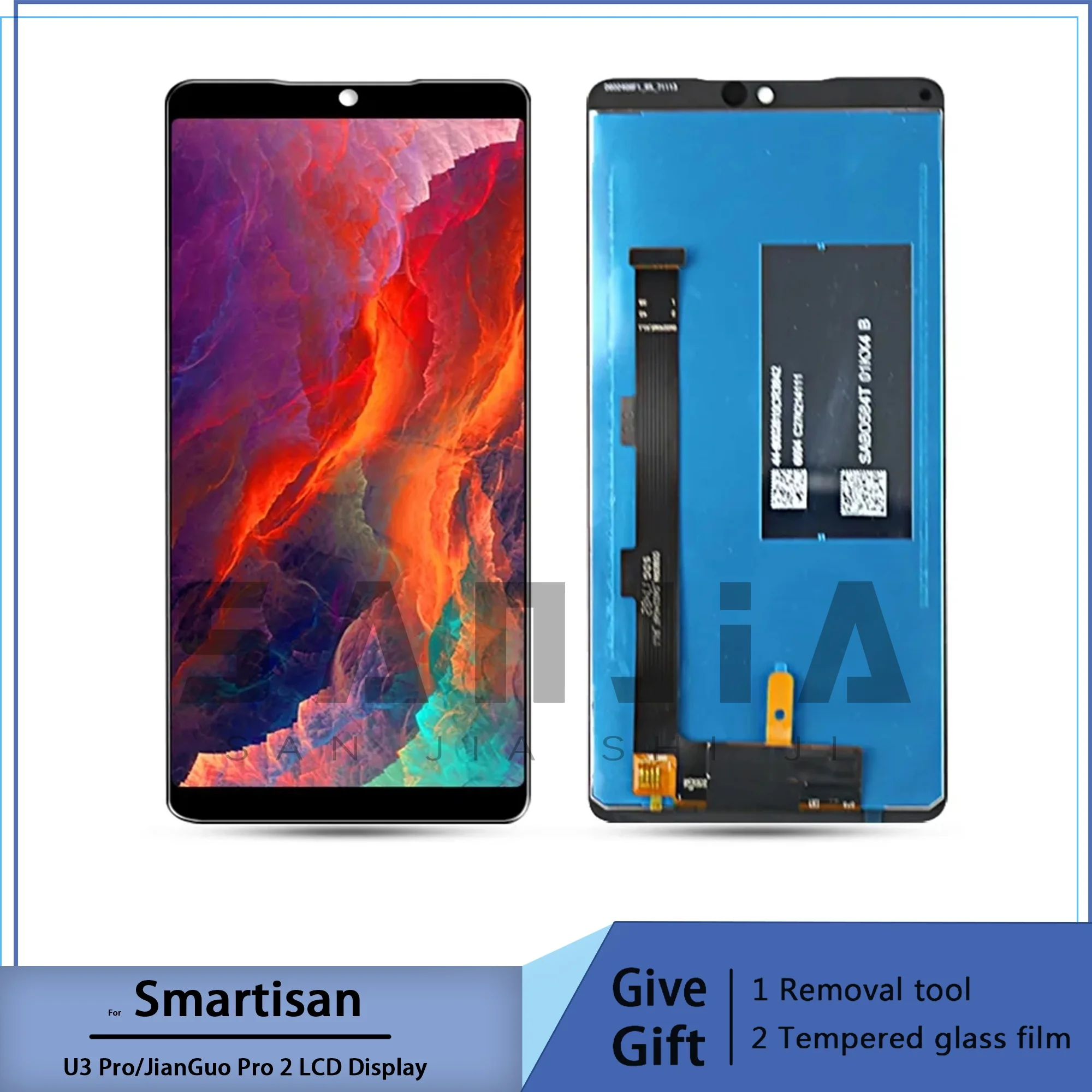 For Smartisan U3 Pro LCD Display Screen Touch Digitizer Assembly For 5.99