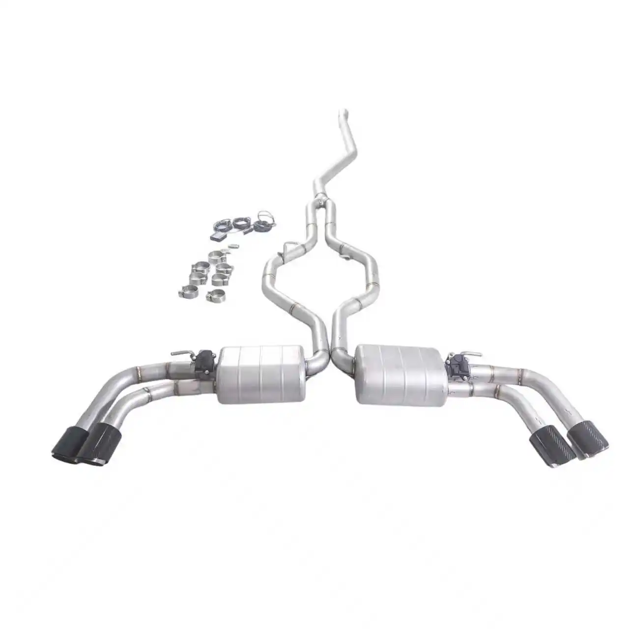 

GFC exhaust/for 10-16 BMW X6 3.0T E71 Catback stainless steel high performance valve exhaust system four out