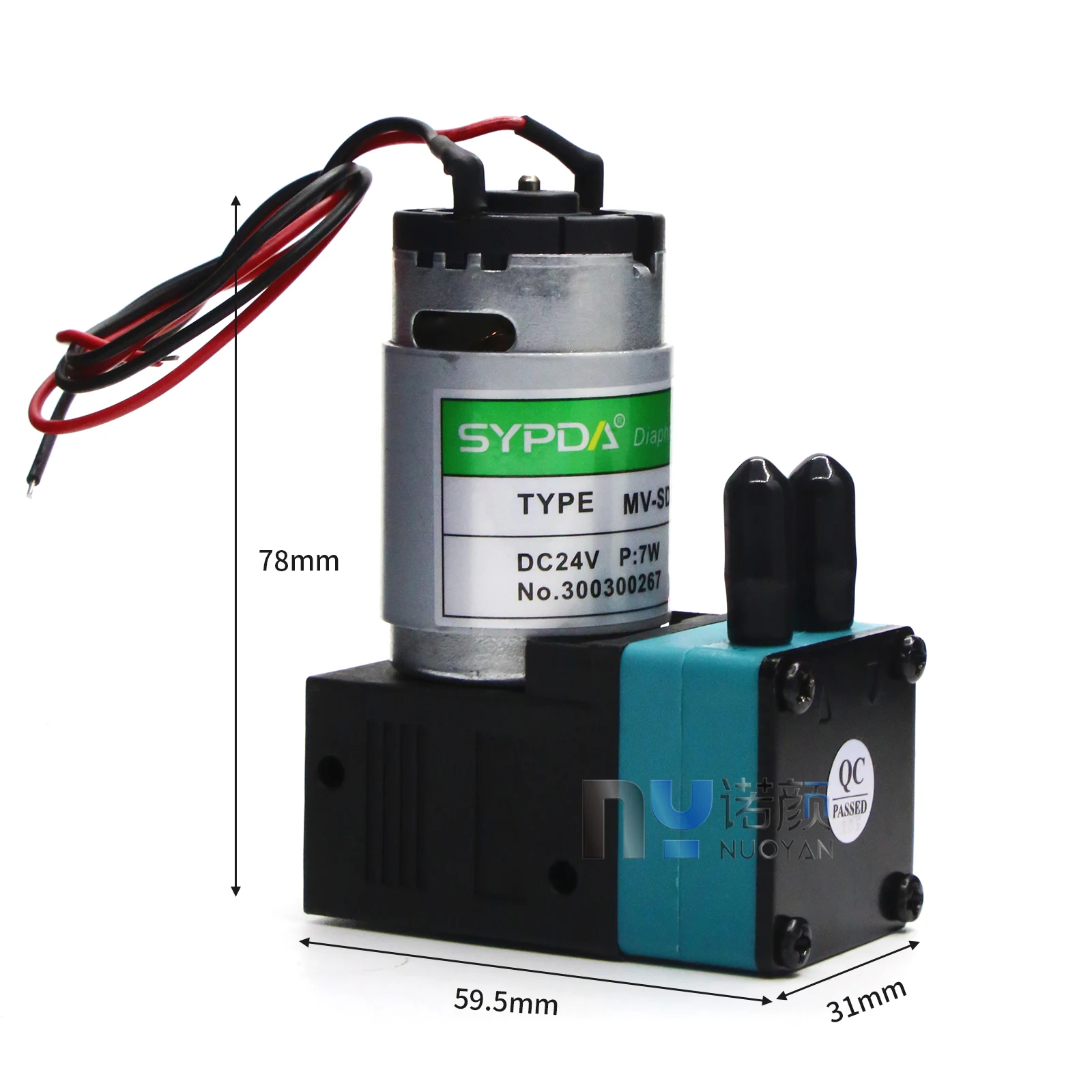 1PC Inkjet Printer SYPDA Ink Pump 7W 24V 300ml/min MV-SD300E Ink Pump For Handtop Zhongye Gongzheng liyu UV Printer