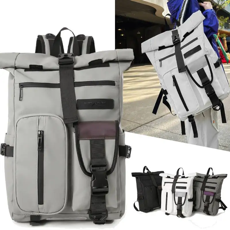 

Scione Sports Hiking Trekking Backpack Multiple Pockets Men Outdoor Travel Camping Fitness Bags Business College Laptop Handbag