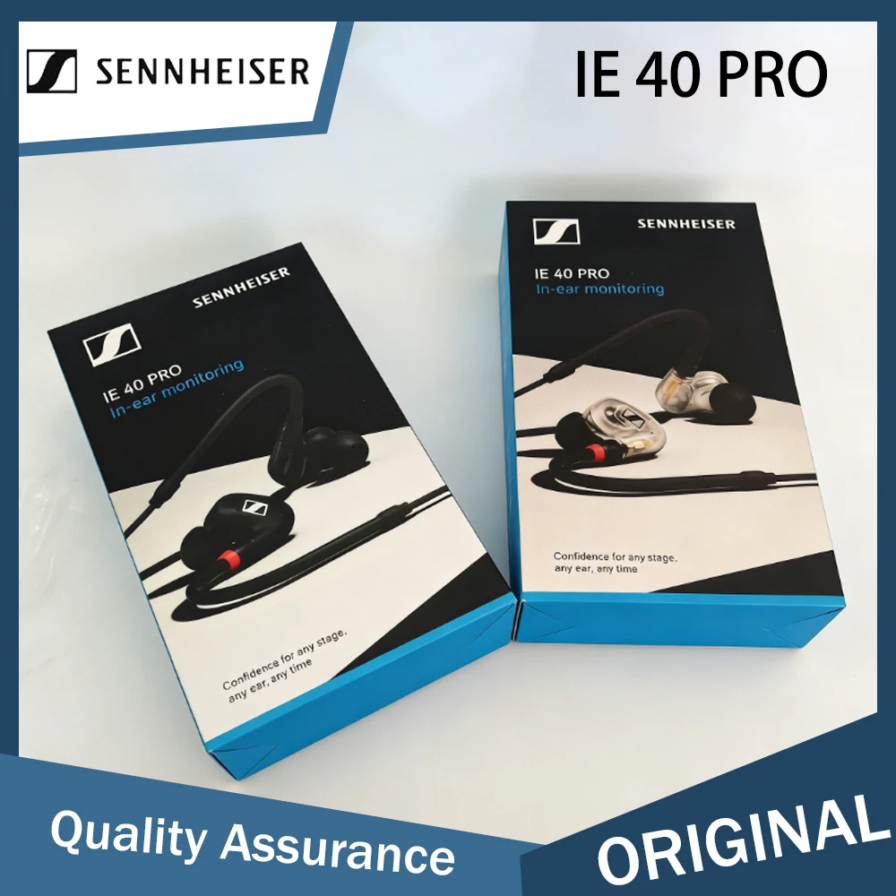 Auriculares deportivos con cable Sennheiser IE40 PRO con aislamiento acústico preciso para correr, monitoreo de música