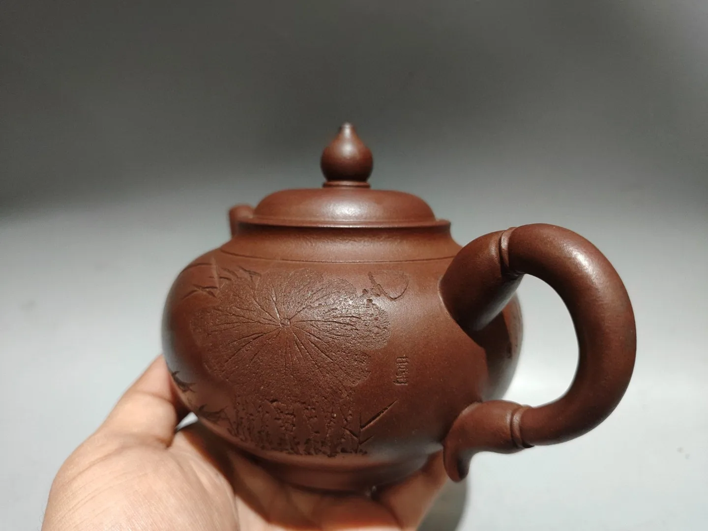 8 "الصينية ييشينغ الأرجواني الطين إبريق الشاي لوتس الفم وعاء زهر الكرز نمط غلاية إبريق الشاي الإبريق جمع الثروة