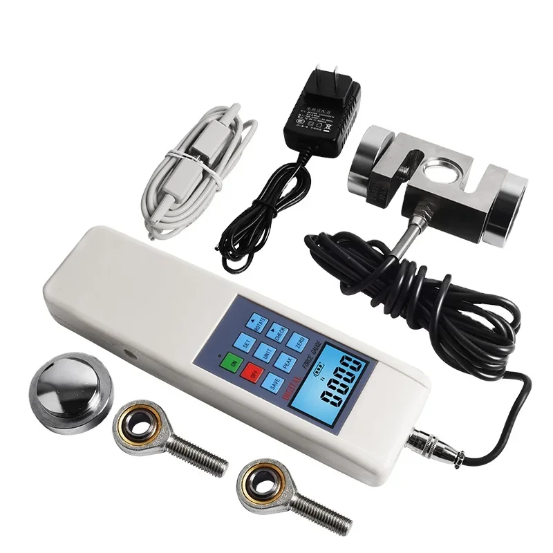 High-Precision 40KN Digital Handheld Force Gauge Industrial Application Push Pull Testing Instrument Equivalemt Force Measuring