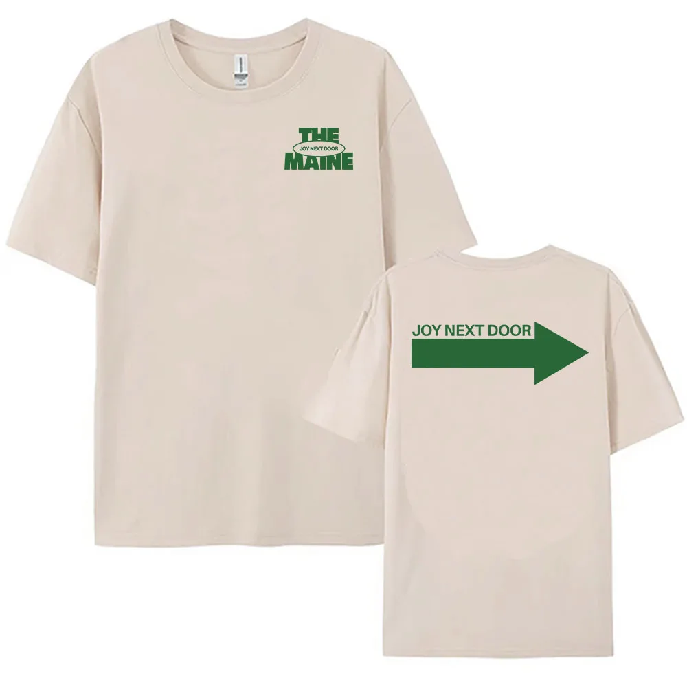 Joy Next DOOR Tees The Maine Band Fashion Graphic T-shirt Summer Short Sleeve Women/Men Tshirts Cotton Soft Casual Unisex  Shirt
