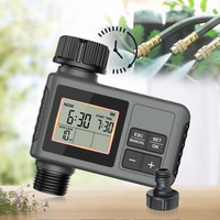 Garden LCD Display Watering Timer Smart Home Controller Gardening Automatic Timing Irrigation System Rain Delay Children Lock