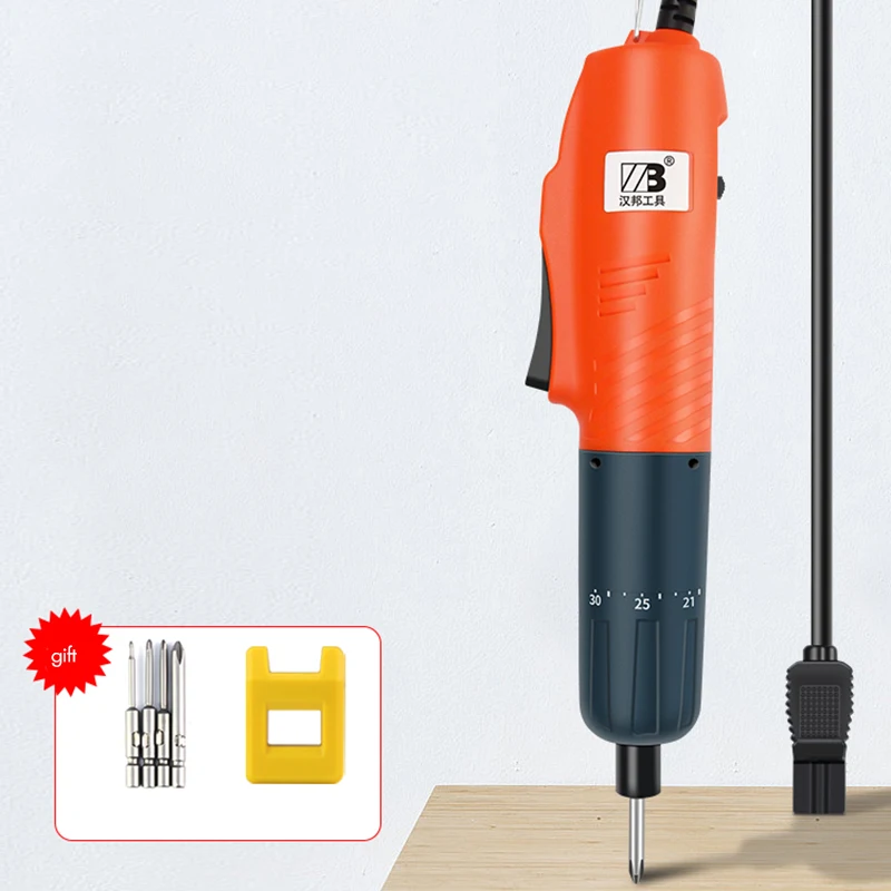 Torque Ajustável de Alta Velocidade da Broca Elétrica da Chave de Fenda da Tomada Direta Elétrica Industrial 220v com Bocados Magnetizador