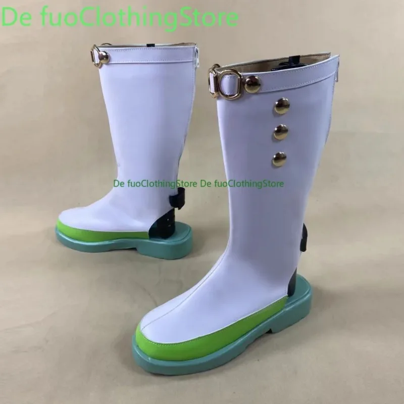 Defuo brilhante navegador cosplay sapatos anime convenção anime jogo rpg sapatos e botas festa de halloween