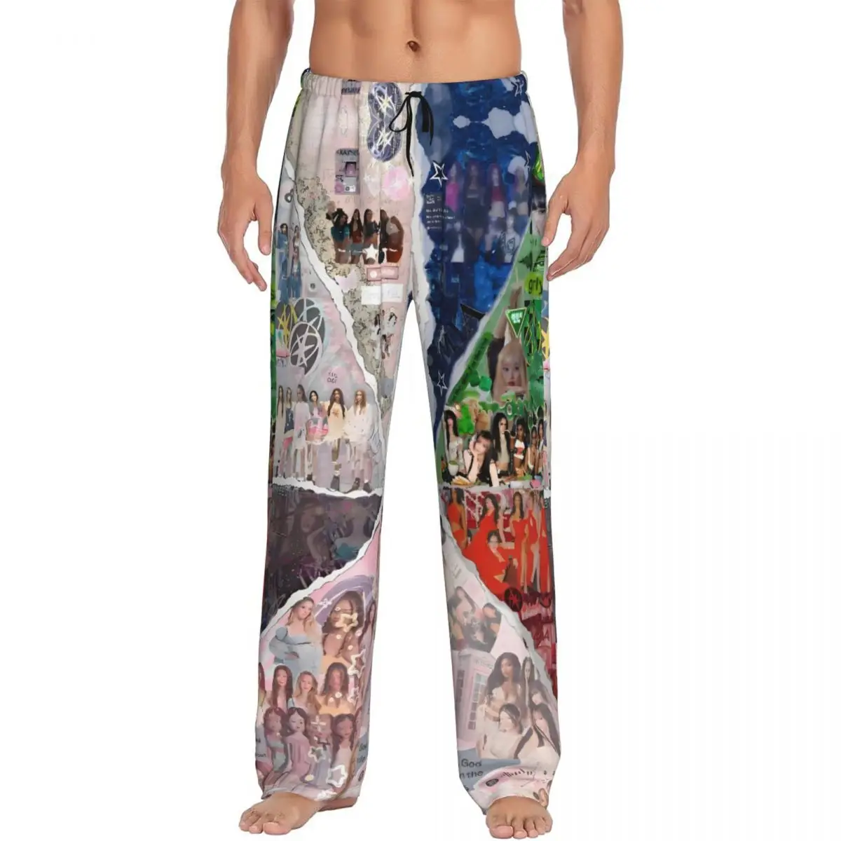 

Custom Pajama Pants for Men Lounge Sleep Stretch Sleepwear Bottoms with Pockets