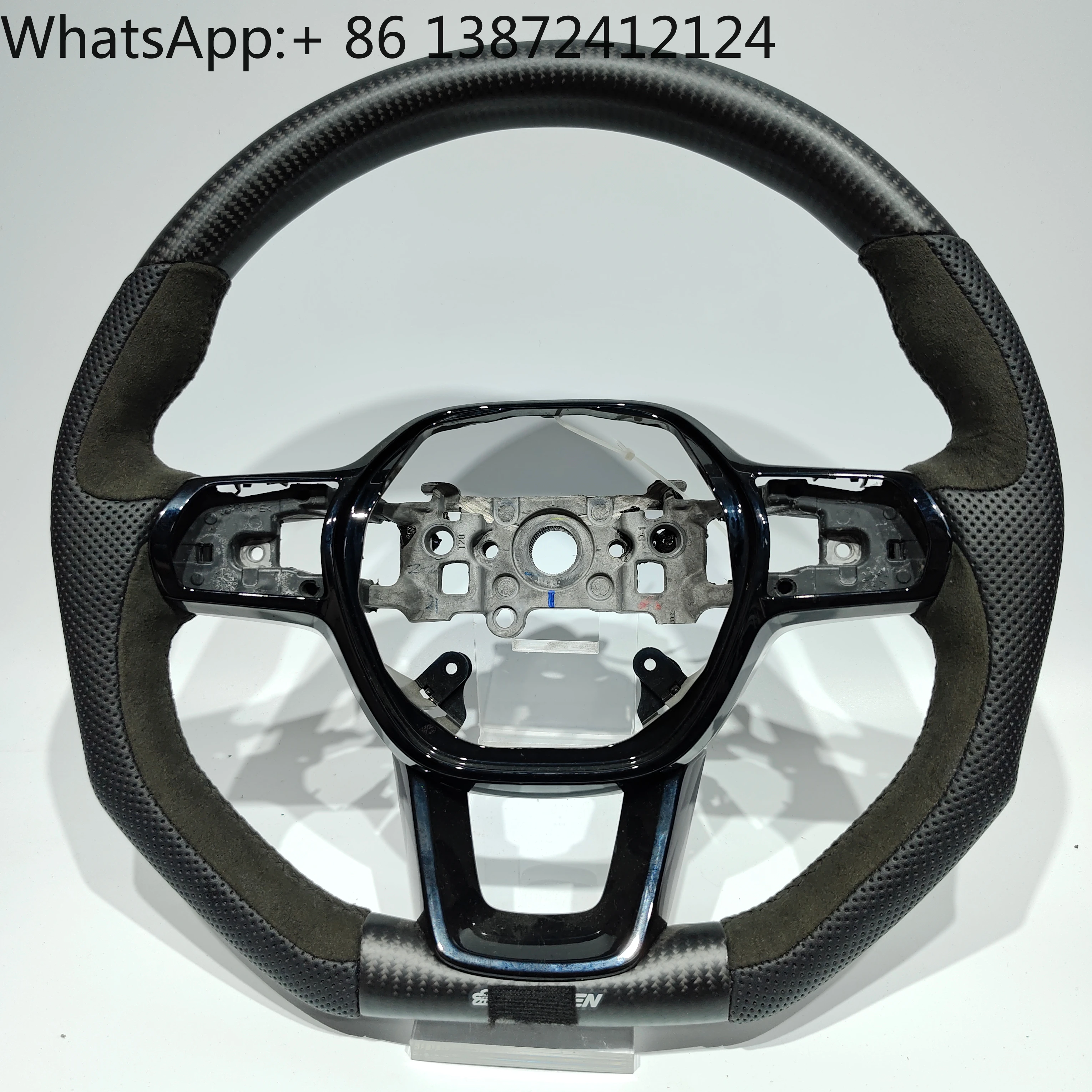 

Sports Carbon Fiber Steering Wheel for Honda 10th Civic Steering Wheel Customized Racing Sports Style Steering Wheel
