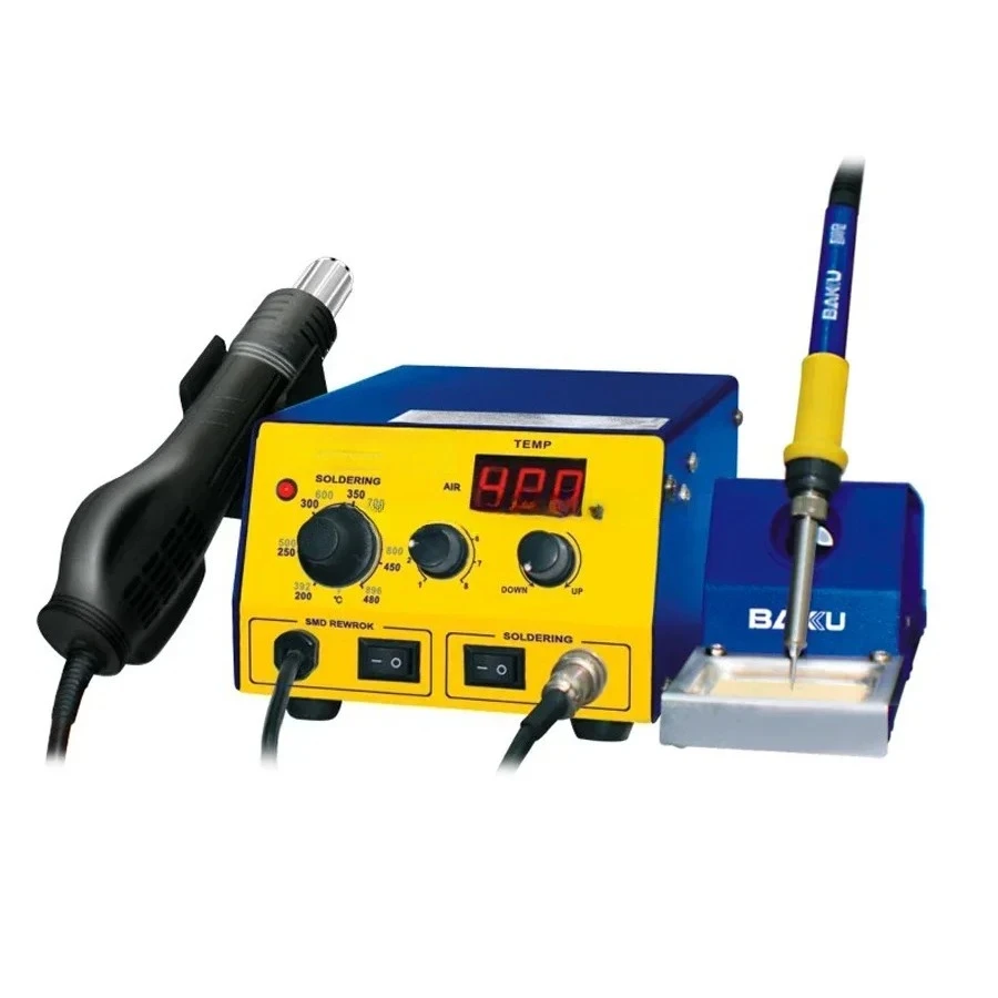 

220V/110V Hot Air Rework Station LED Digital Display Soldering Station Rework