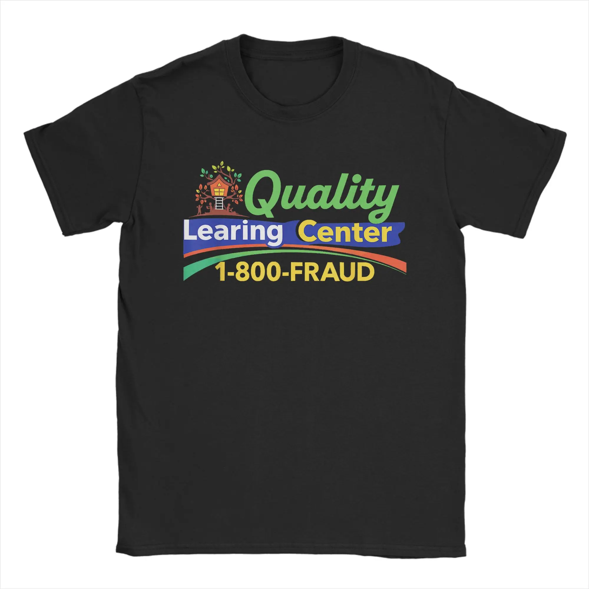 

Retro Funny Sarcastic Quality Learning Center School Quote T Shirt Popular T-Shirts Men Cotton O-Neck Plus Size Vintage Tshirt