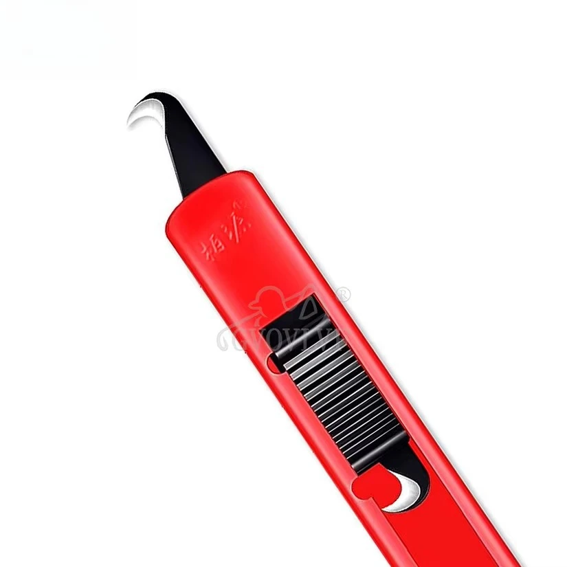 1pc Golf Retractable Hook Blade Utility Knife Portable Regripping Tool Carbon Steel Club Grip Remover Repair Accessories