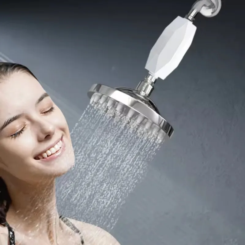 Shower Filter Purifies Tap Water, Washing Machine Purifies Water, And Abs Material Effectively Protects The Skin