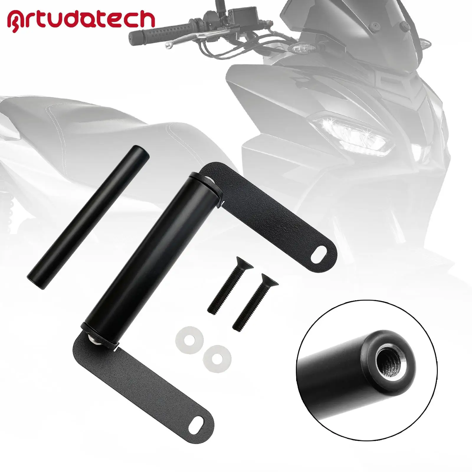 artudatech-電話ナビゲーションブラケット-gps-拡張ブラケット-アプリリア-sr-gt-125-200-2022-2023-用