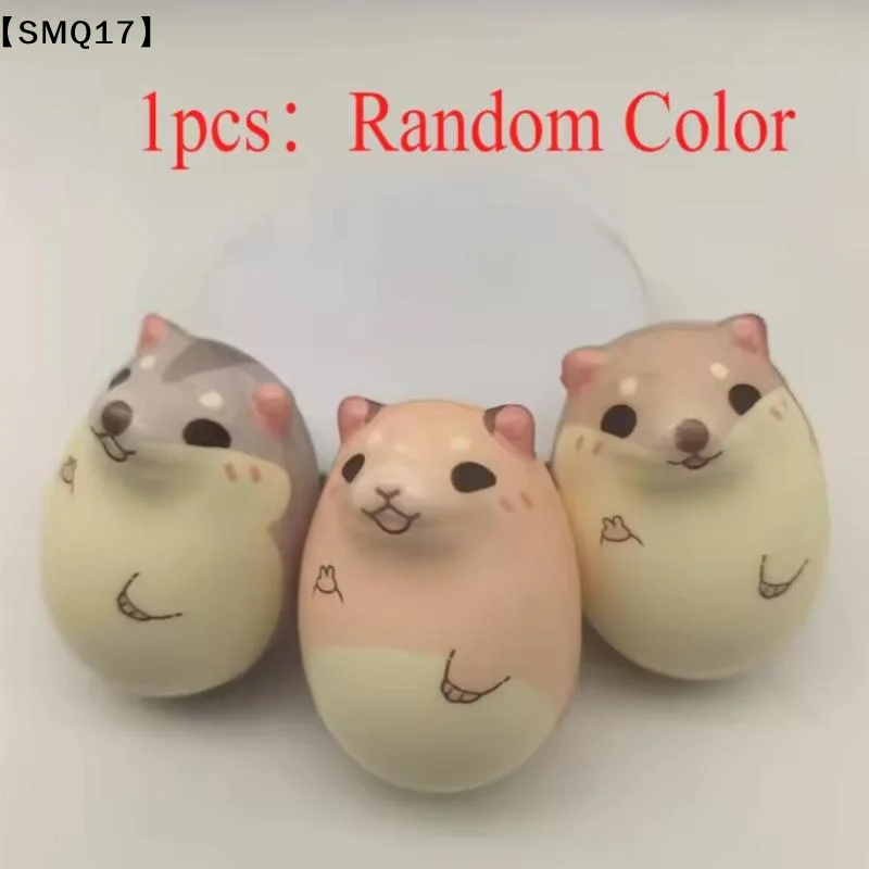 Creative Shiba Inu Realistic Egg Shape PVC Desk Decor Dog & Egg Union Decorations For Home Offices Fun Christmas Gifts【SMQ】