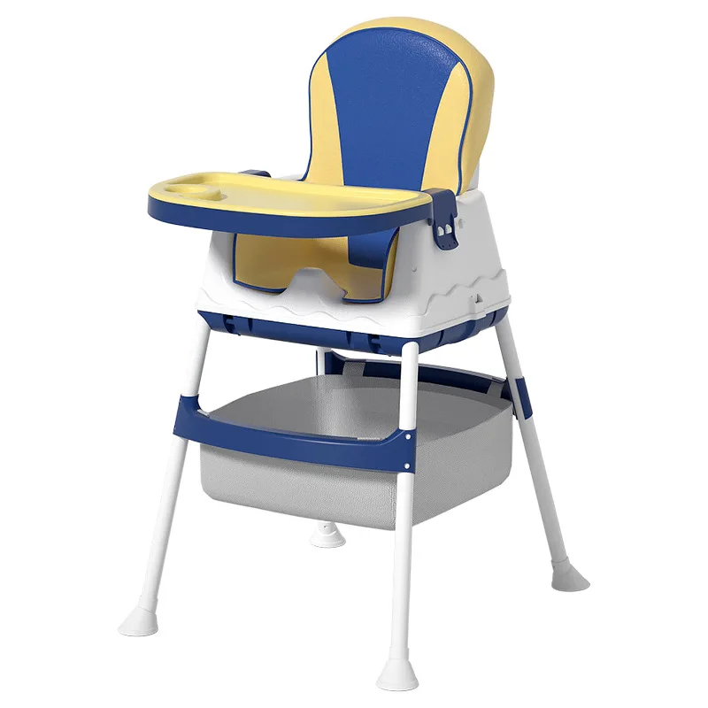 Silla de comedor para bebé LazyChild, silla plegable portátil para comer en casa, silla de aprendizaje para bebé, silla de mesa de comedor